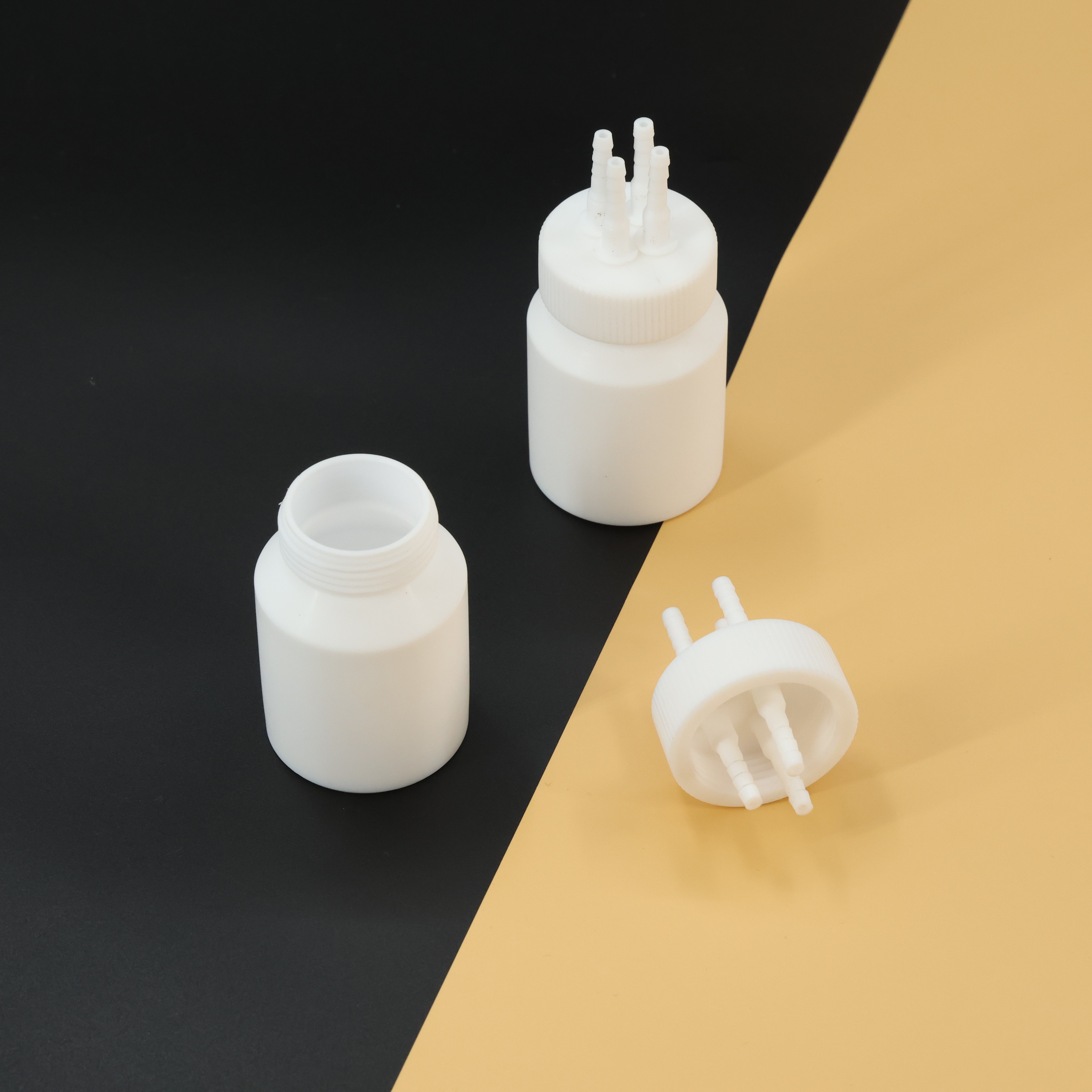 PTFE Mobile-Phase Bottle Reactor
