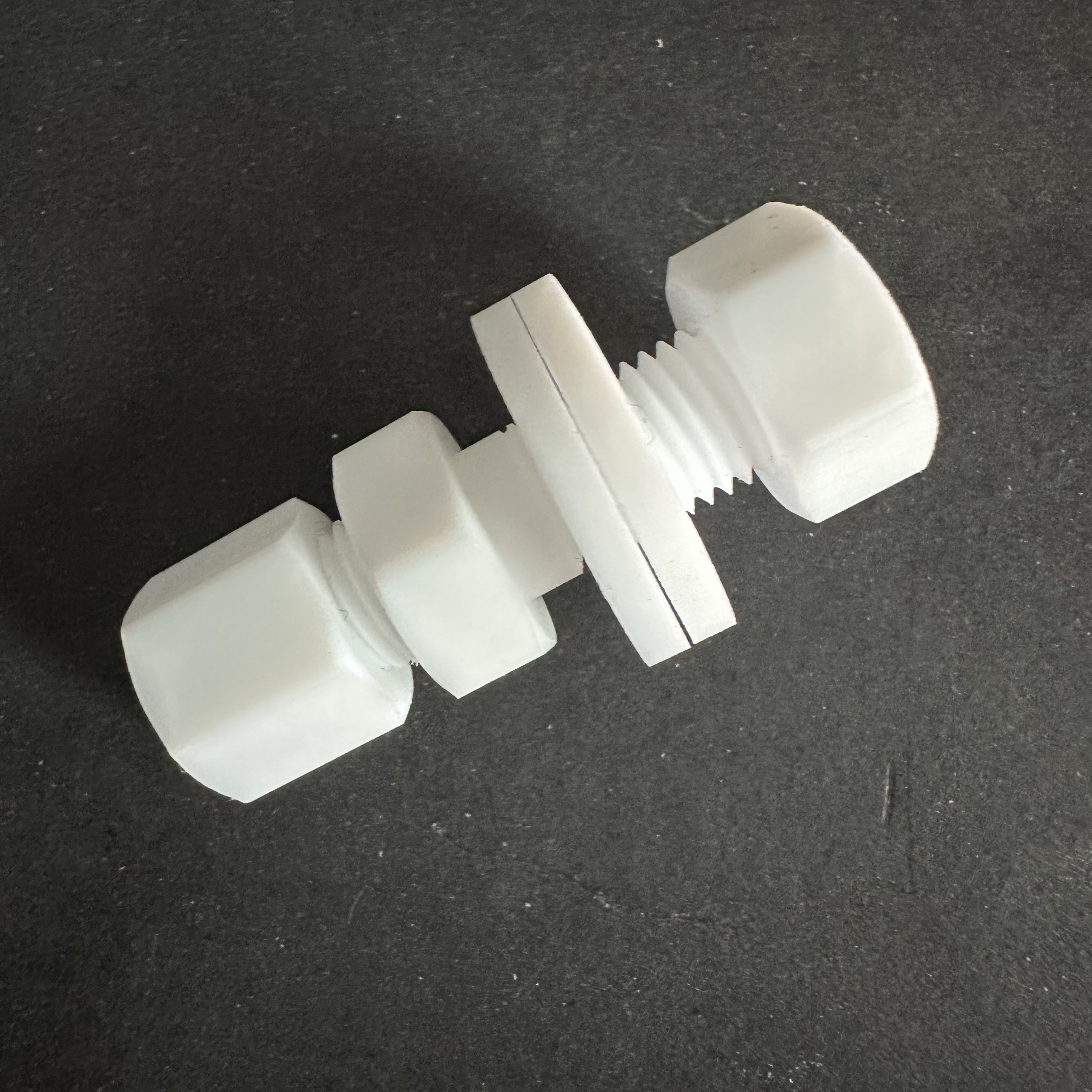 Bulkhead Swaged Straight Fitting